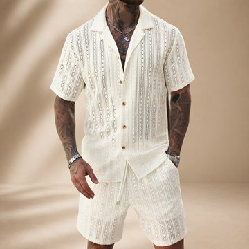 Carter - Conjunto Casual Relajado con Aberturas