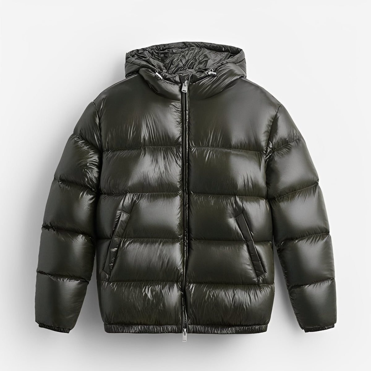 Myles - Chaqueta gruesa con capucha para hombres