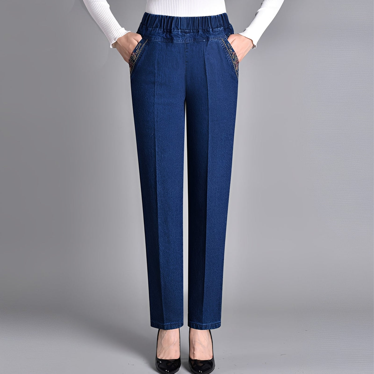 Daniella - Pantalones Elegantes con Cintura Elástica