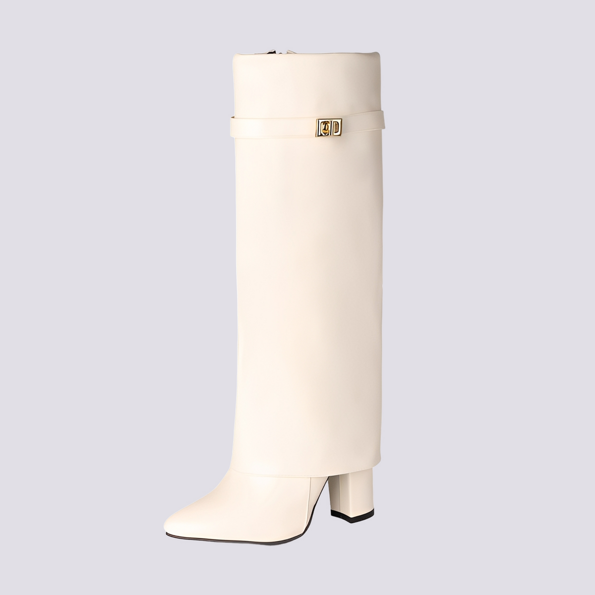 Jacqueline - Botas Elegantes con Tacón de Bloque