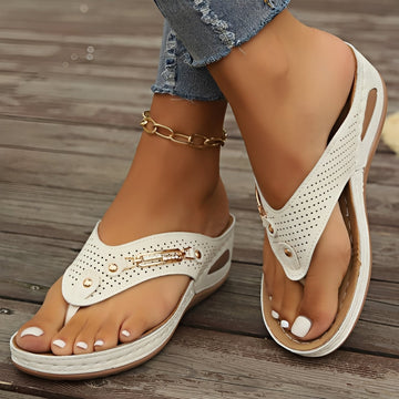 Amanda - Sandalias de Chanclas Elegantes