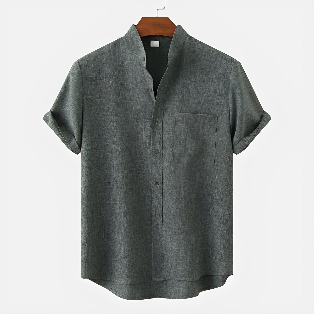 Garrett - Camisa Cómoda de Manga Corta