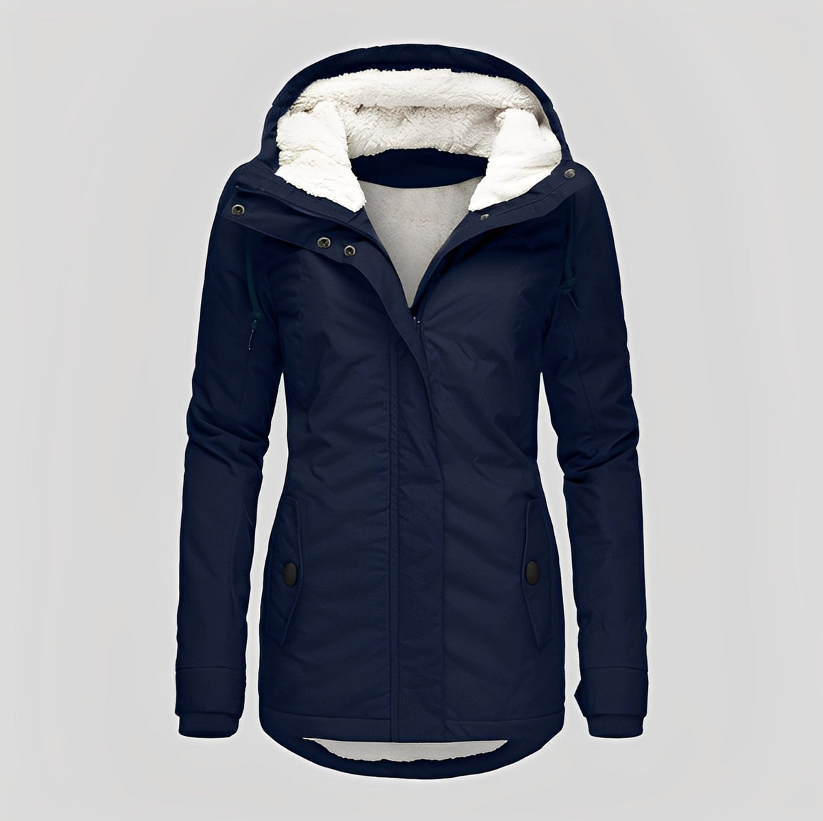 Earleen - Chaqueta confortable y abrigada con capucha