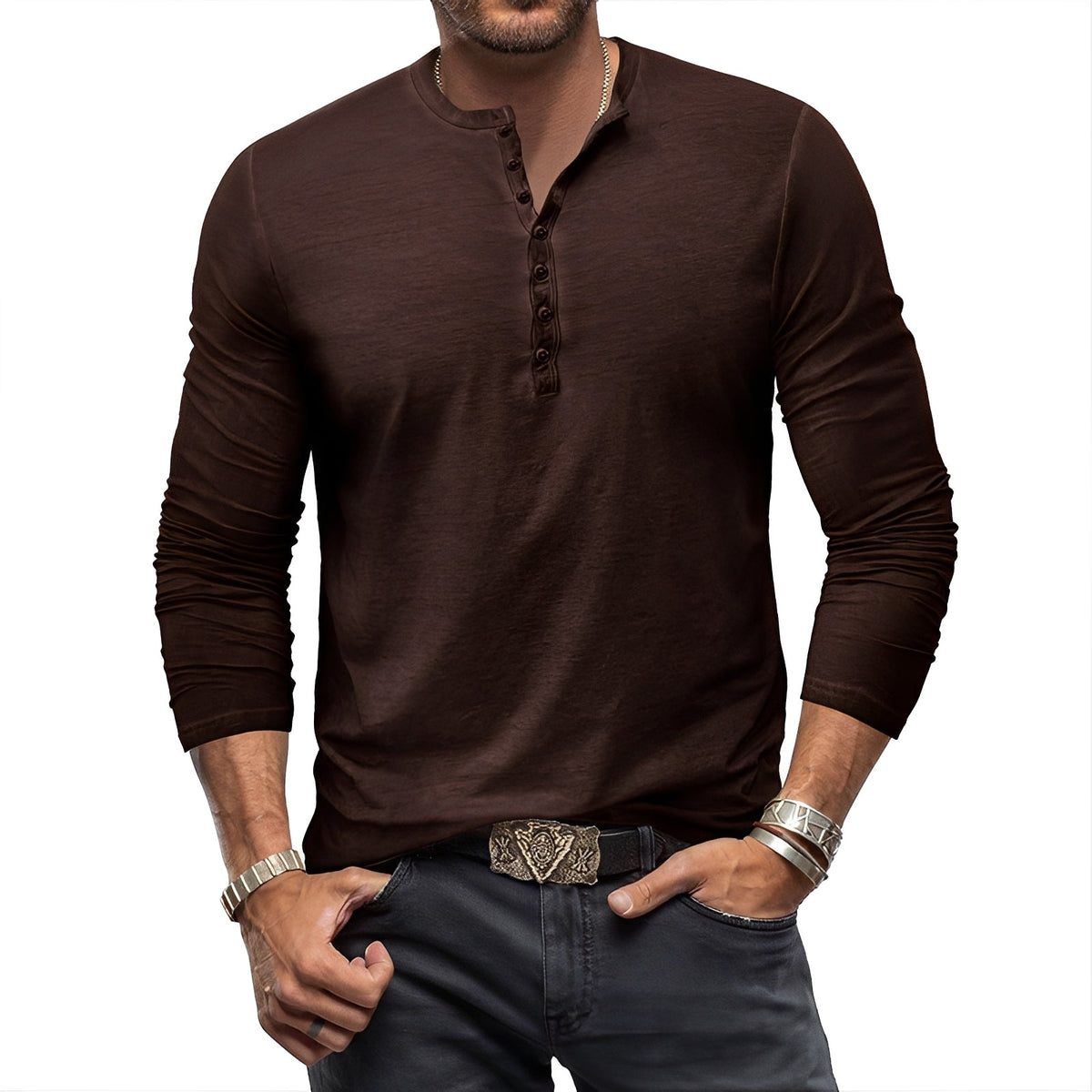 Ronan – Camisa para hombre – Clásica y cómoda