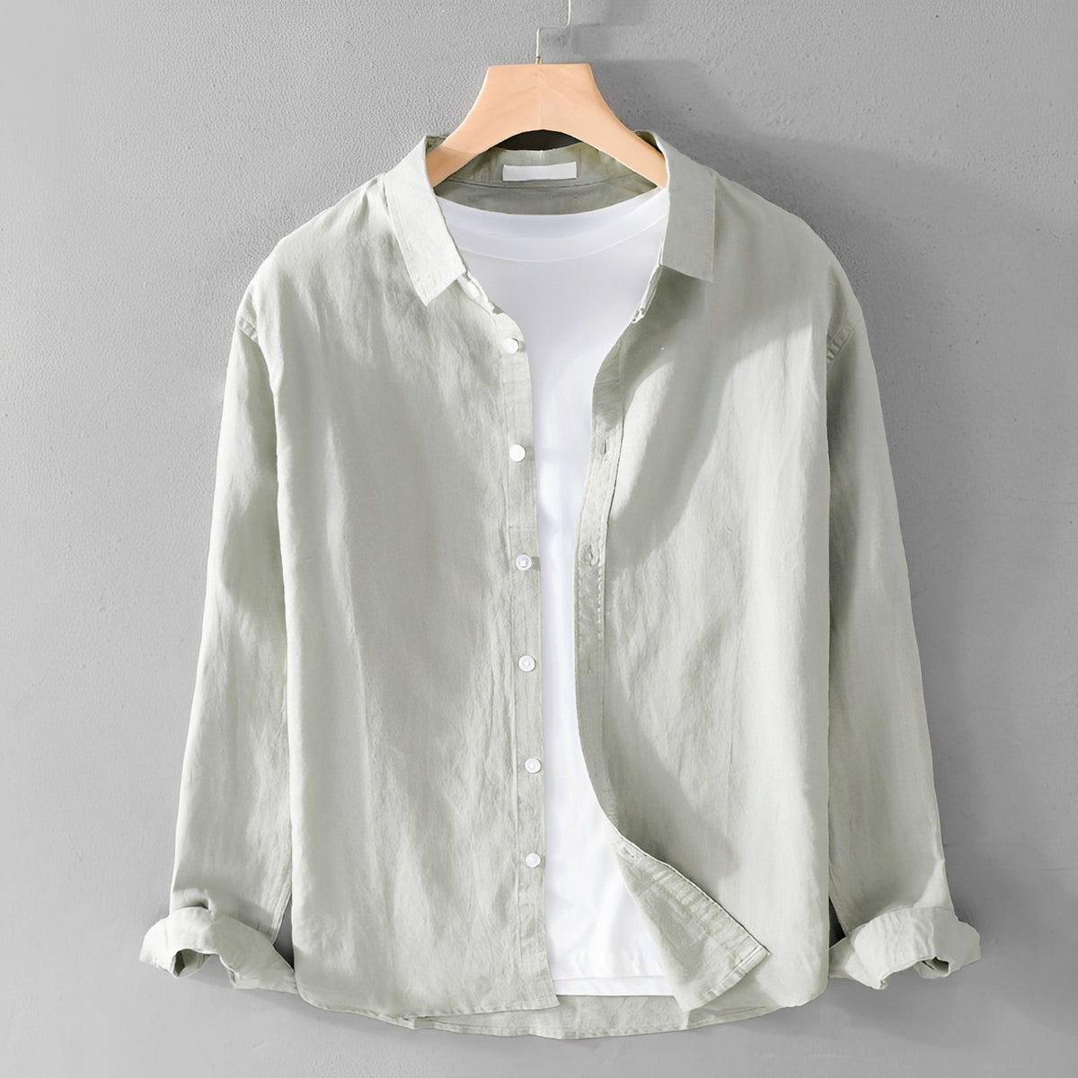 Rupert - Camisa Cómoda de Manga Larga