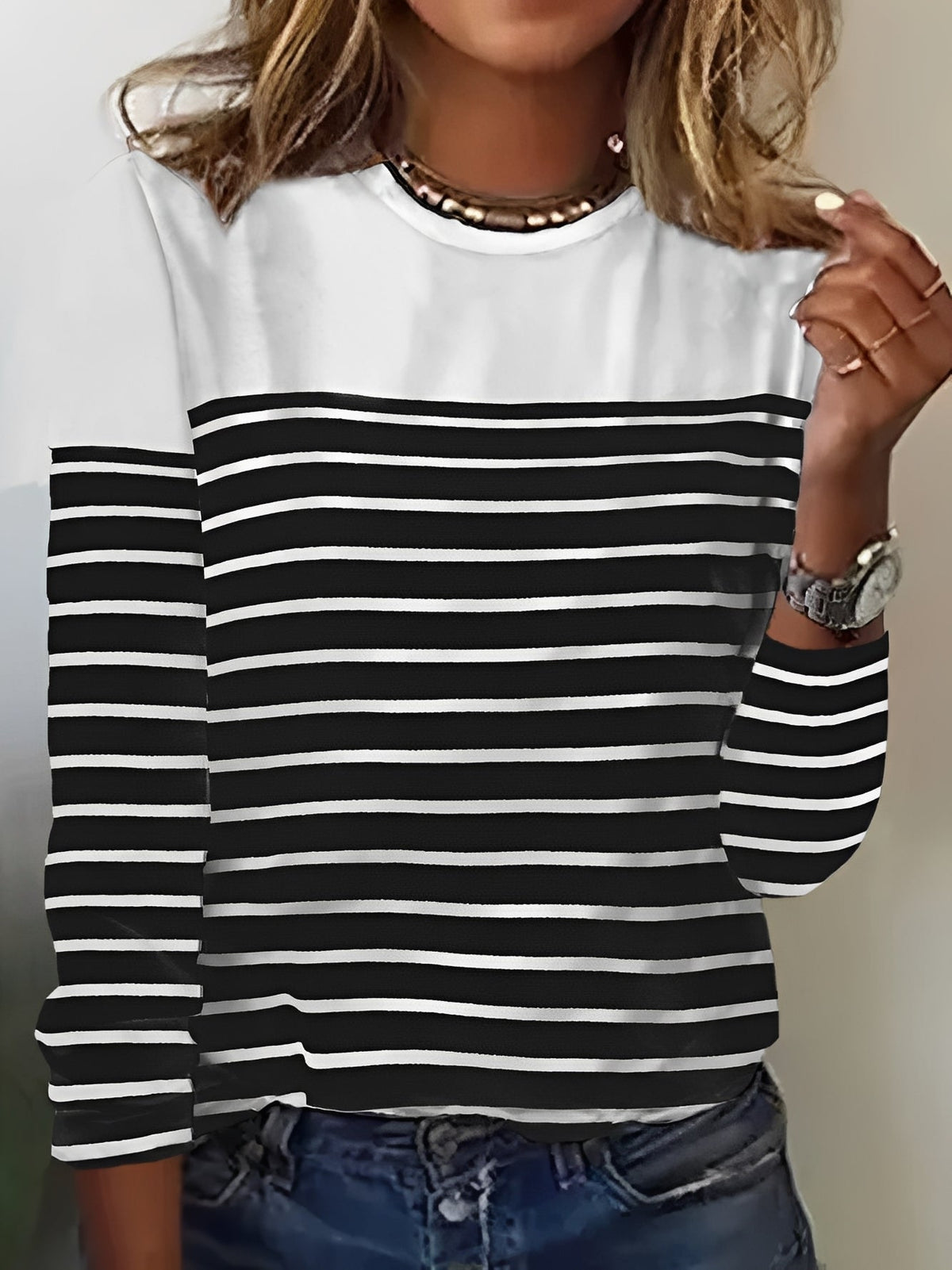 Samantha - Camisa de Manga Larga Mujer - Elegante y Casual