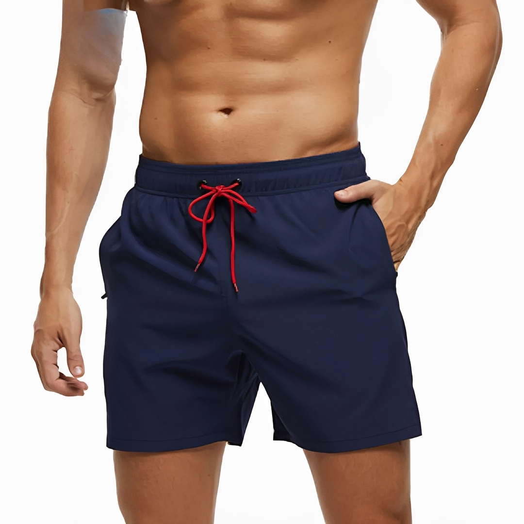 Brenz – Shorts de baño para hombres – confortables para días soleados