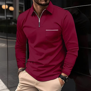 Bernard - Camiseta cómoda de manga larga