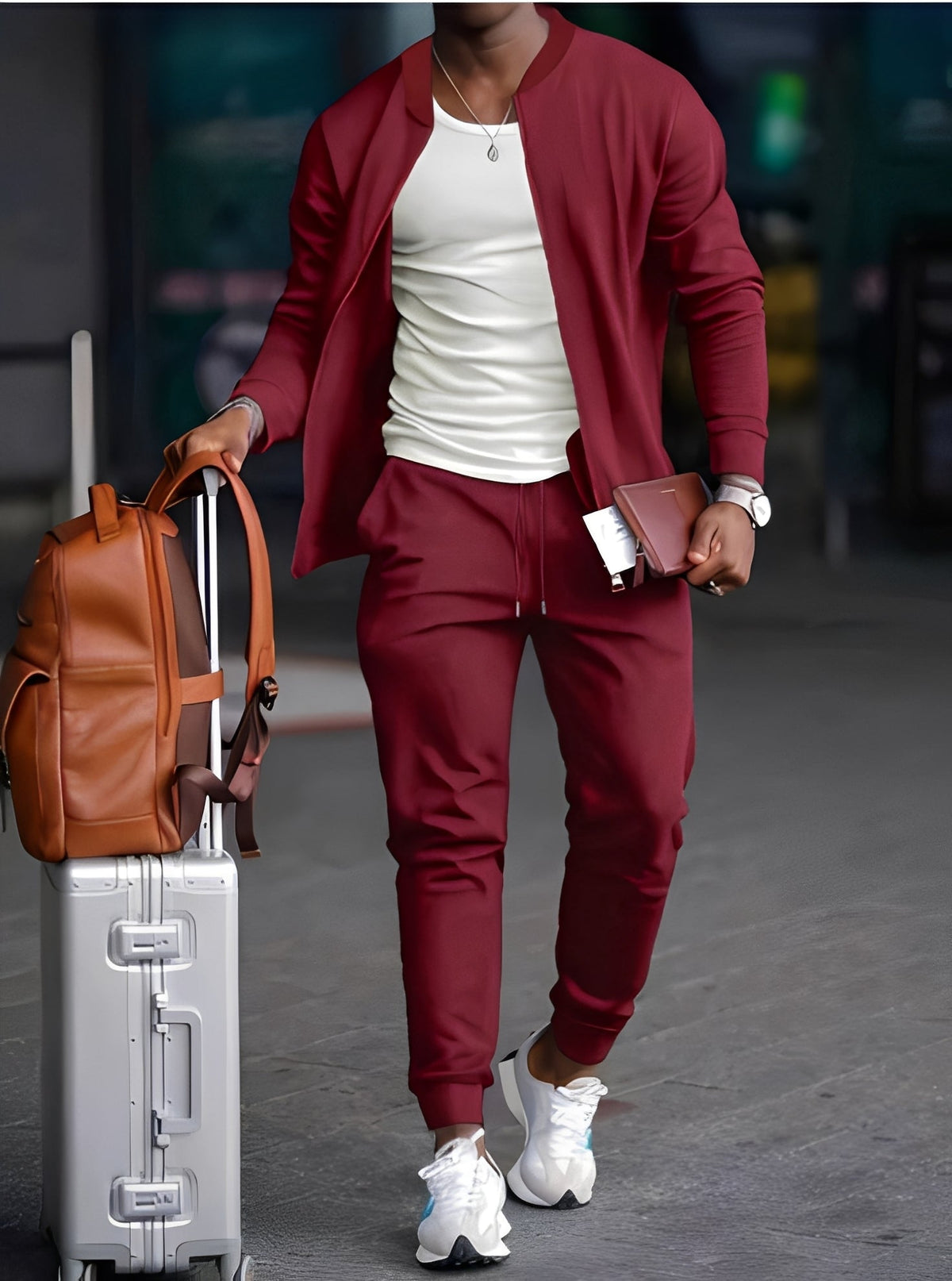 Franklin - Conjunto de jogging elegante para hombres