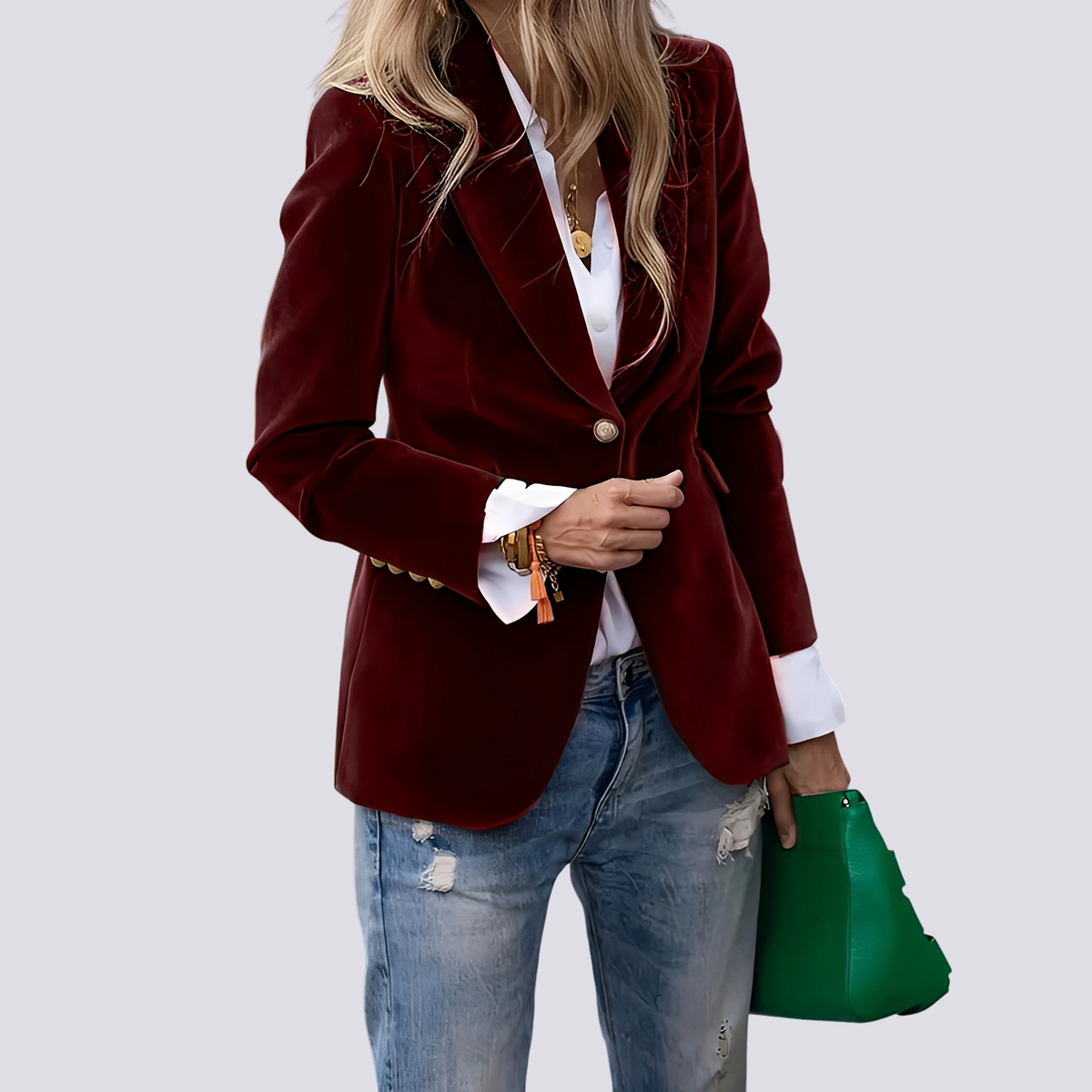 Maisy - Blazer de Traje Formal