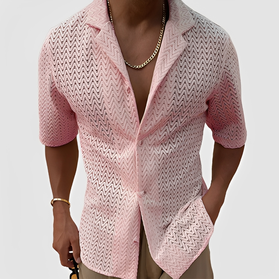Bernie - Camisa de verano transpirable para hombre