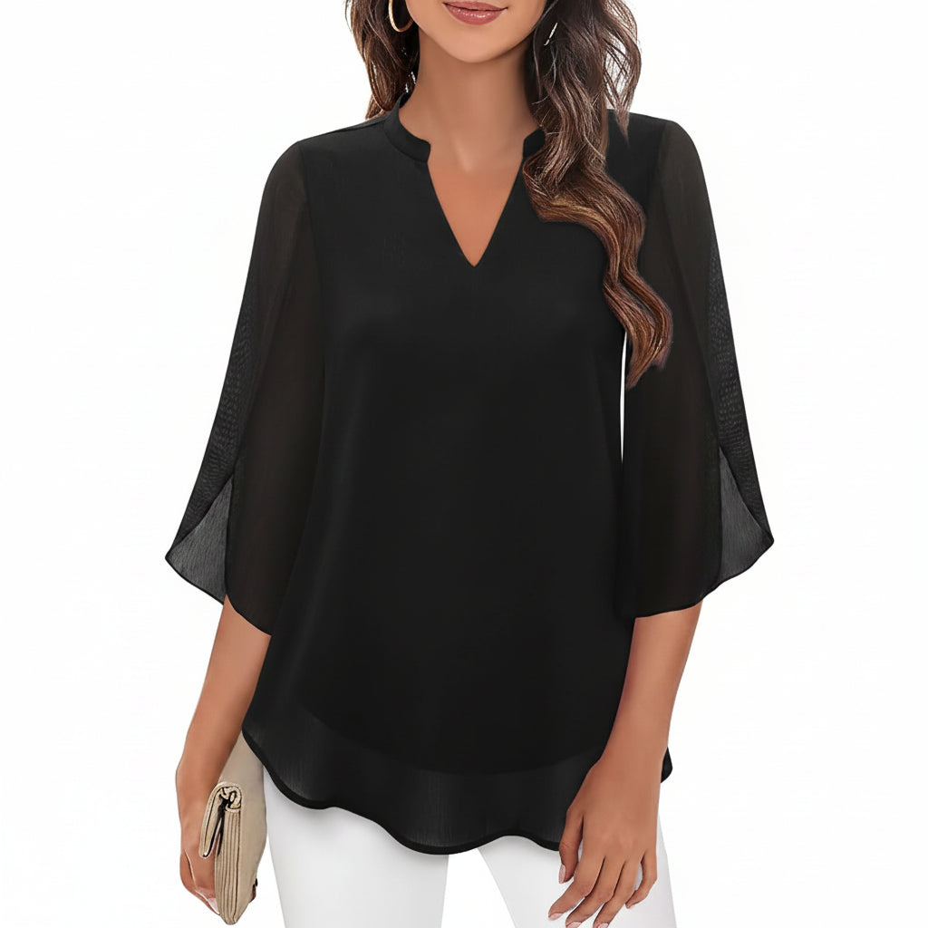 Brianna - Blusa suelta con una silueta elegante