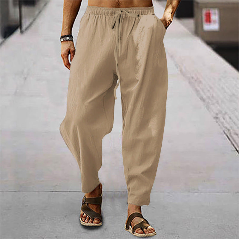 Titus - Pantalones confortables con cordón