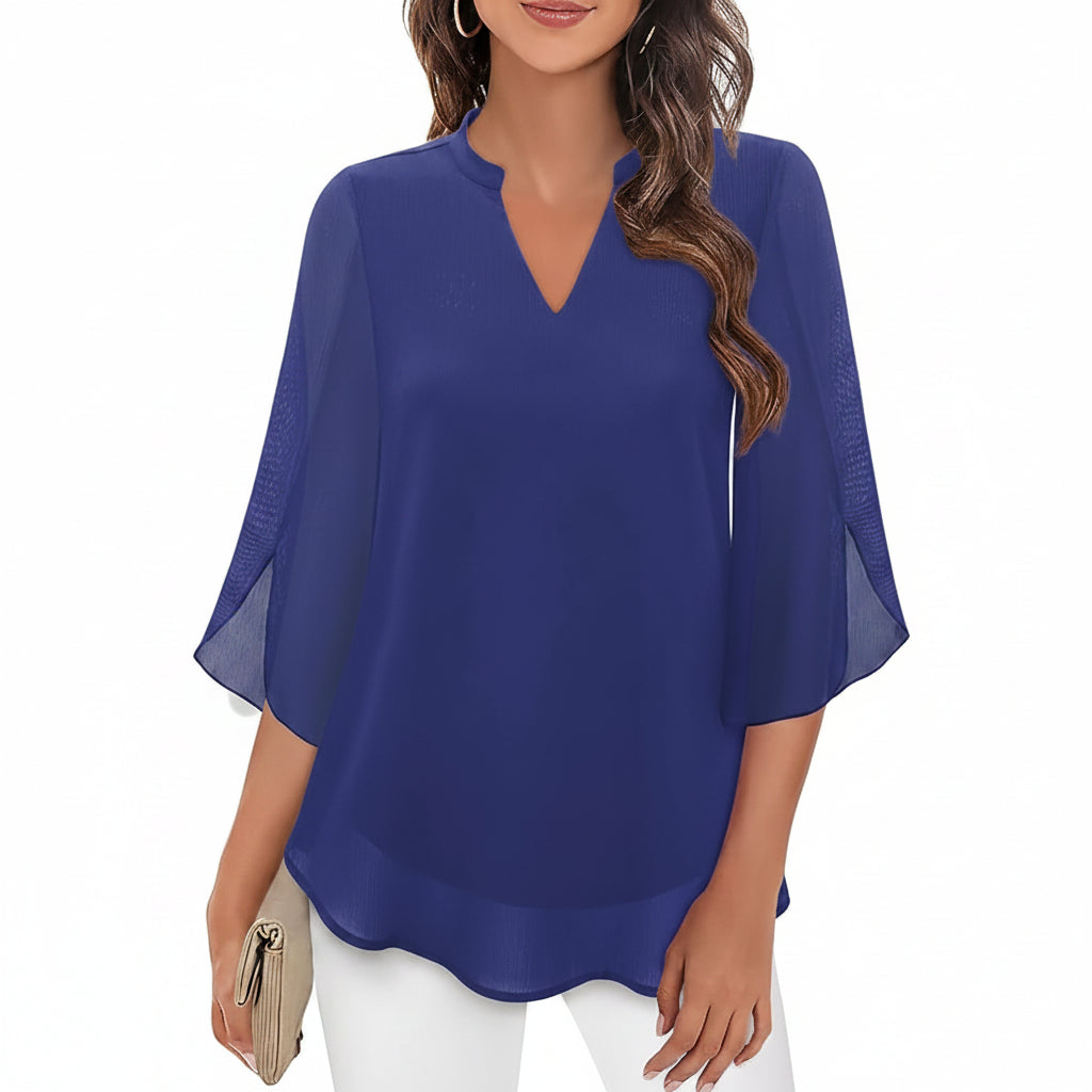 Brianna - Blusa suelta con una silueta elegante