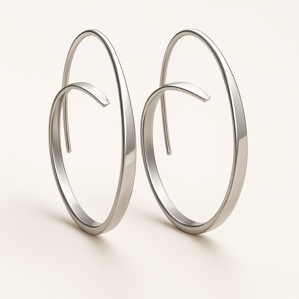 Becca – Pendientes con Diseño en Espiral Elegante