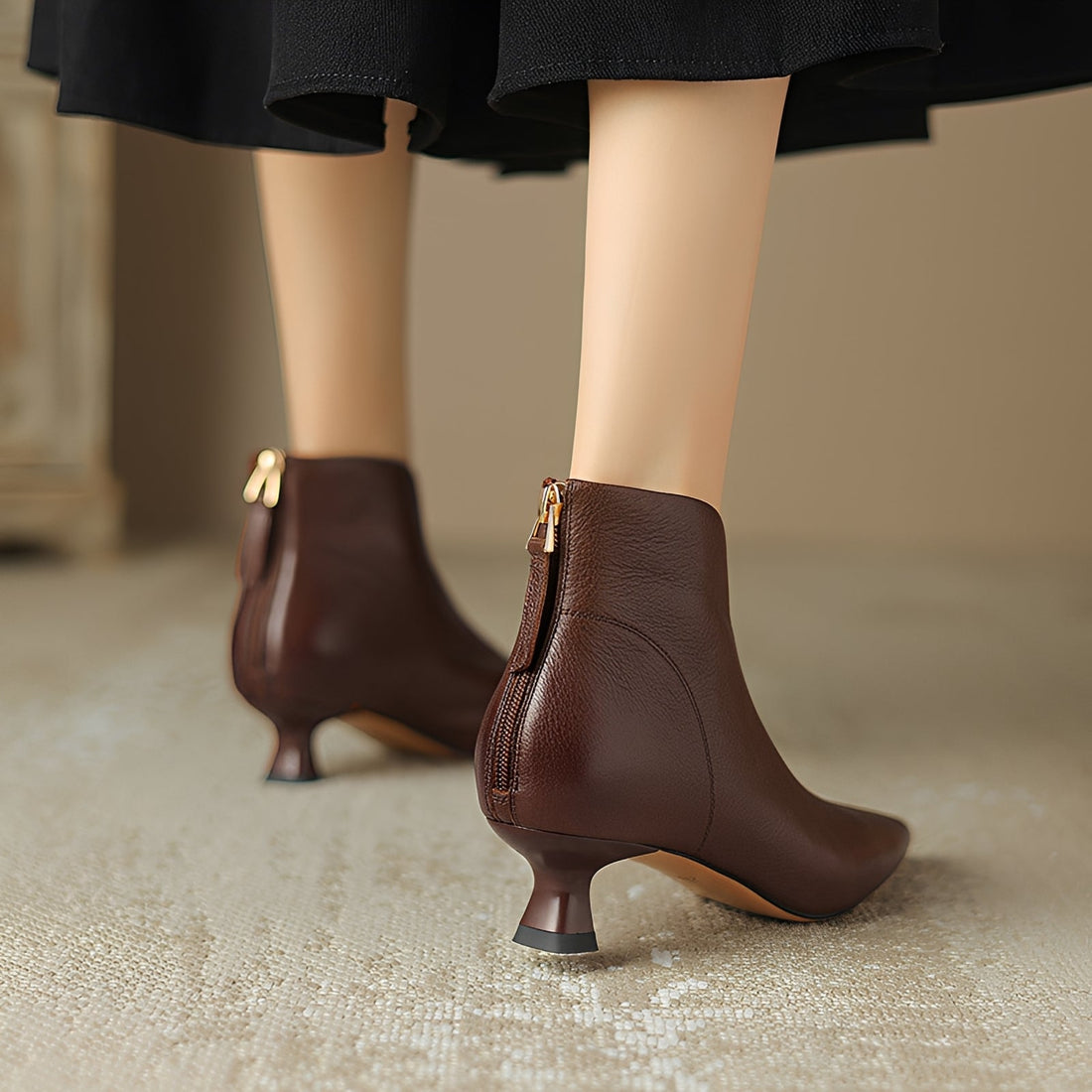 Samira - Botines Elegantes con Tacón