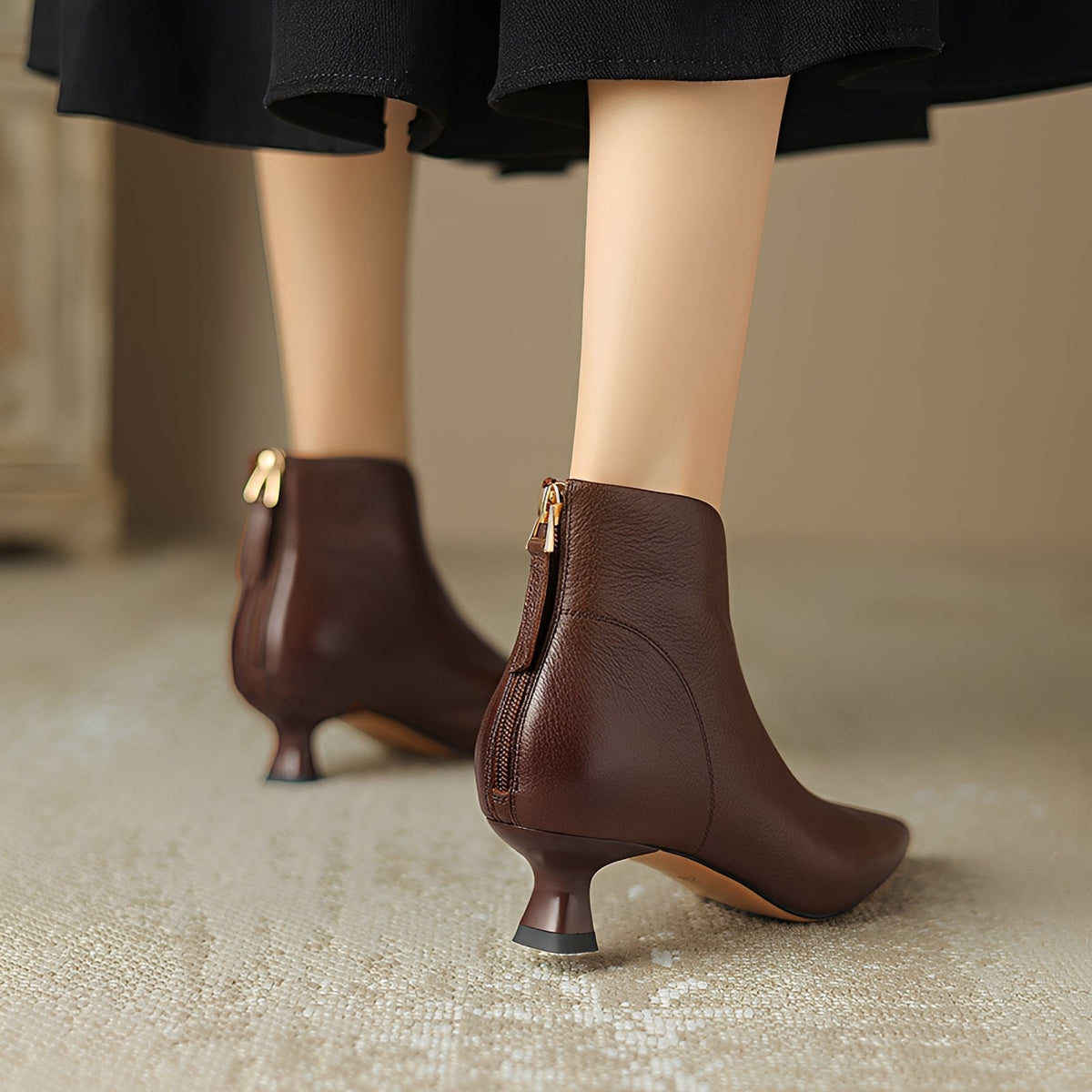 Samira - Botines Elegantes con Tacón