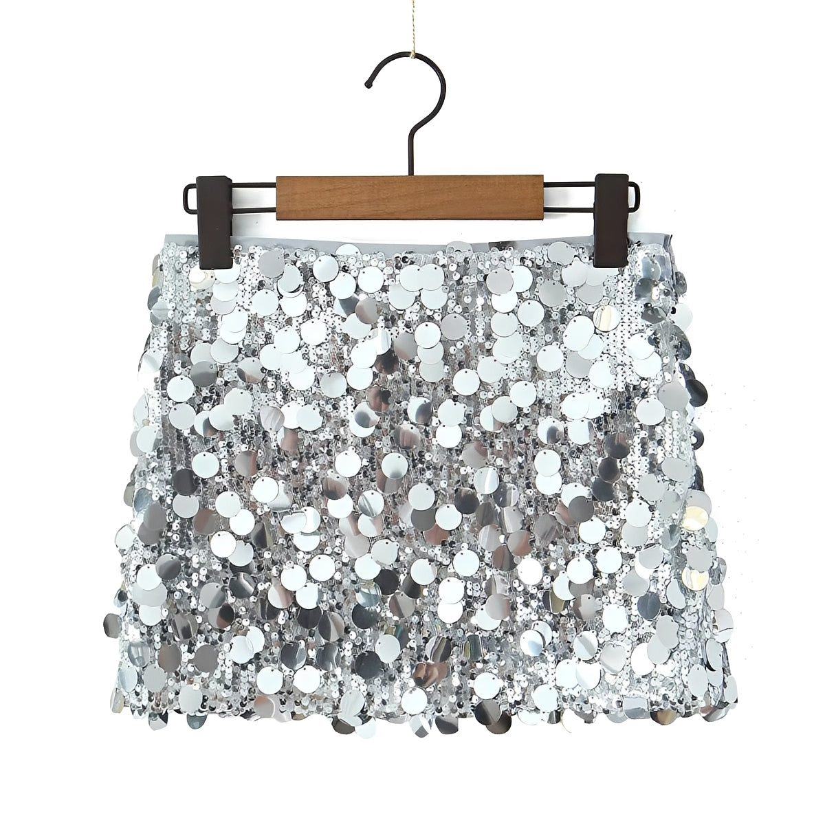 Abbey - Mini Falda Elegante con Lentejuelas