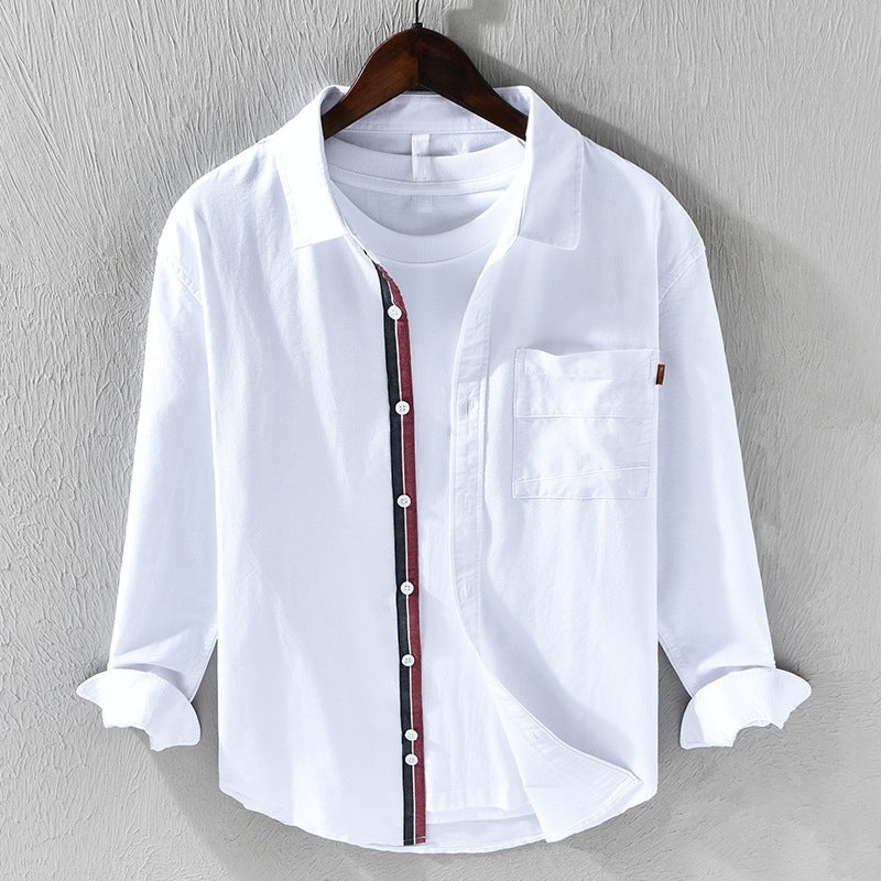 Oskar - Camisa de Manga Larga Elegante