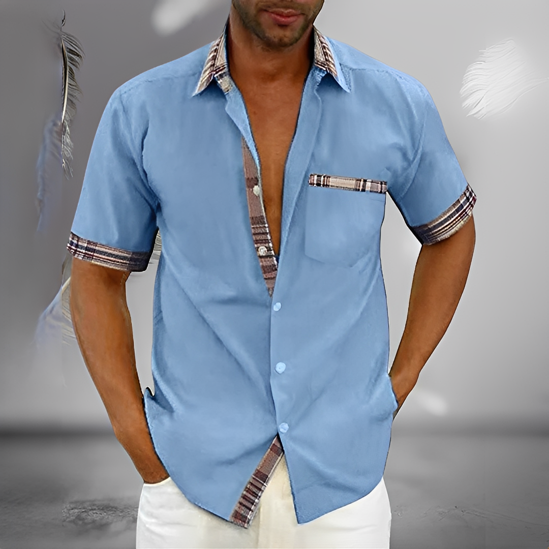 Henrick - Una camisa de verano elegante y confortable para hombre