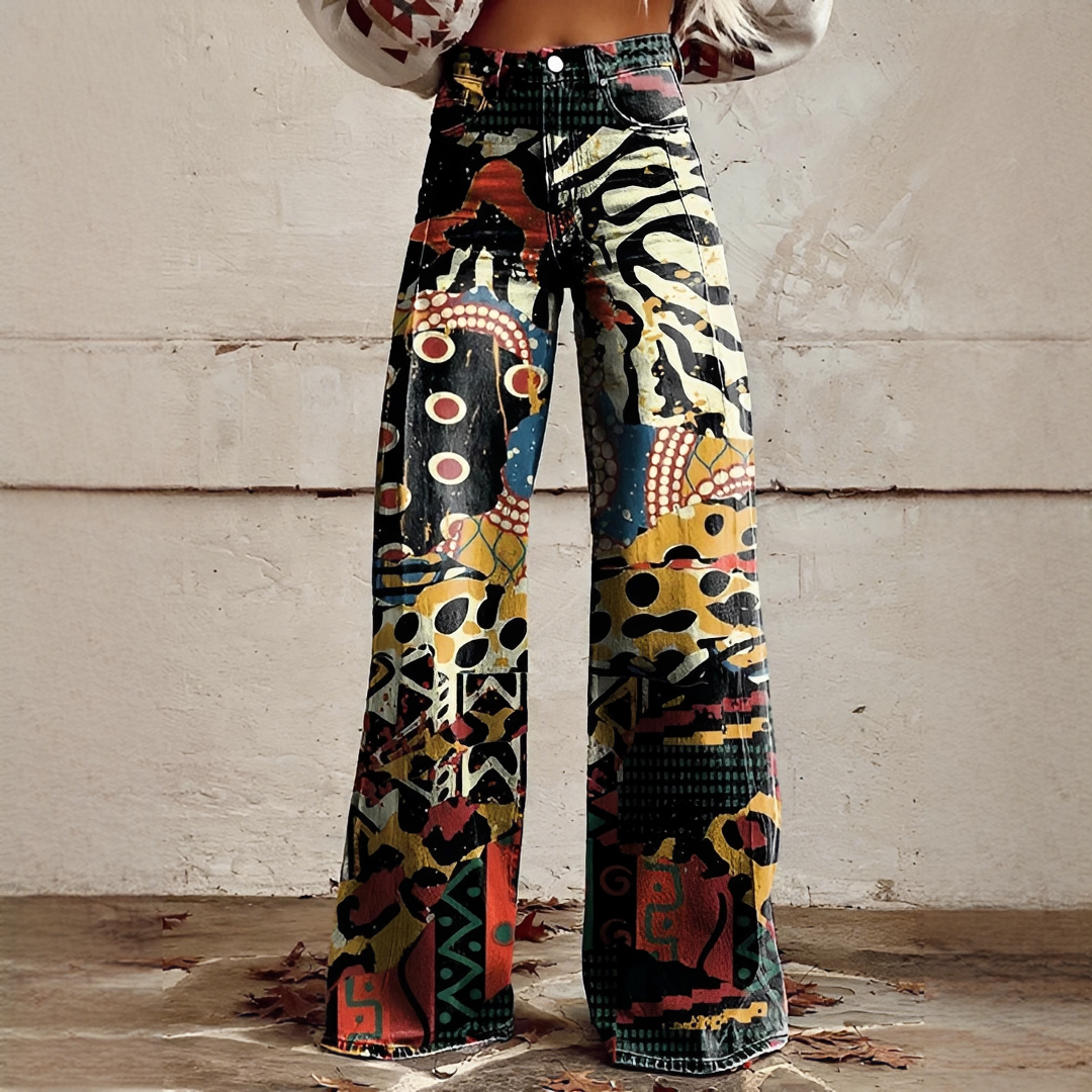 Shannon - Pantalones Anchos y Sofisticados