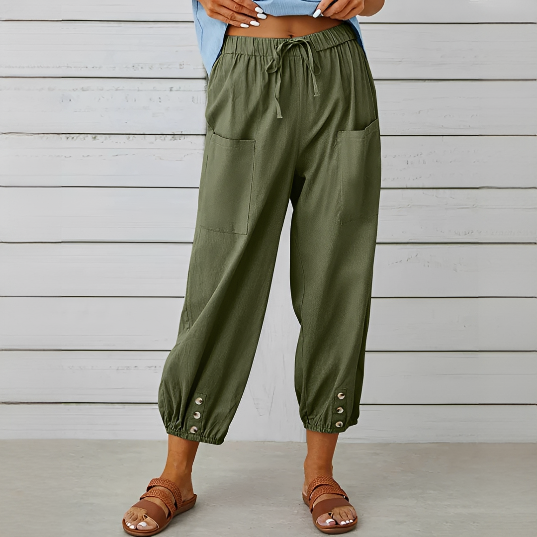 Scarlett - Pantalones Ajustables con Cordón