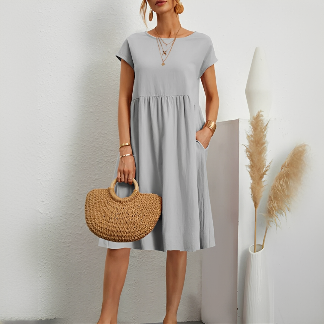Evalyn - Vestido Midi Sofisticado
