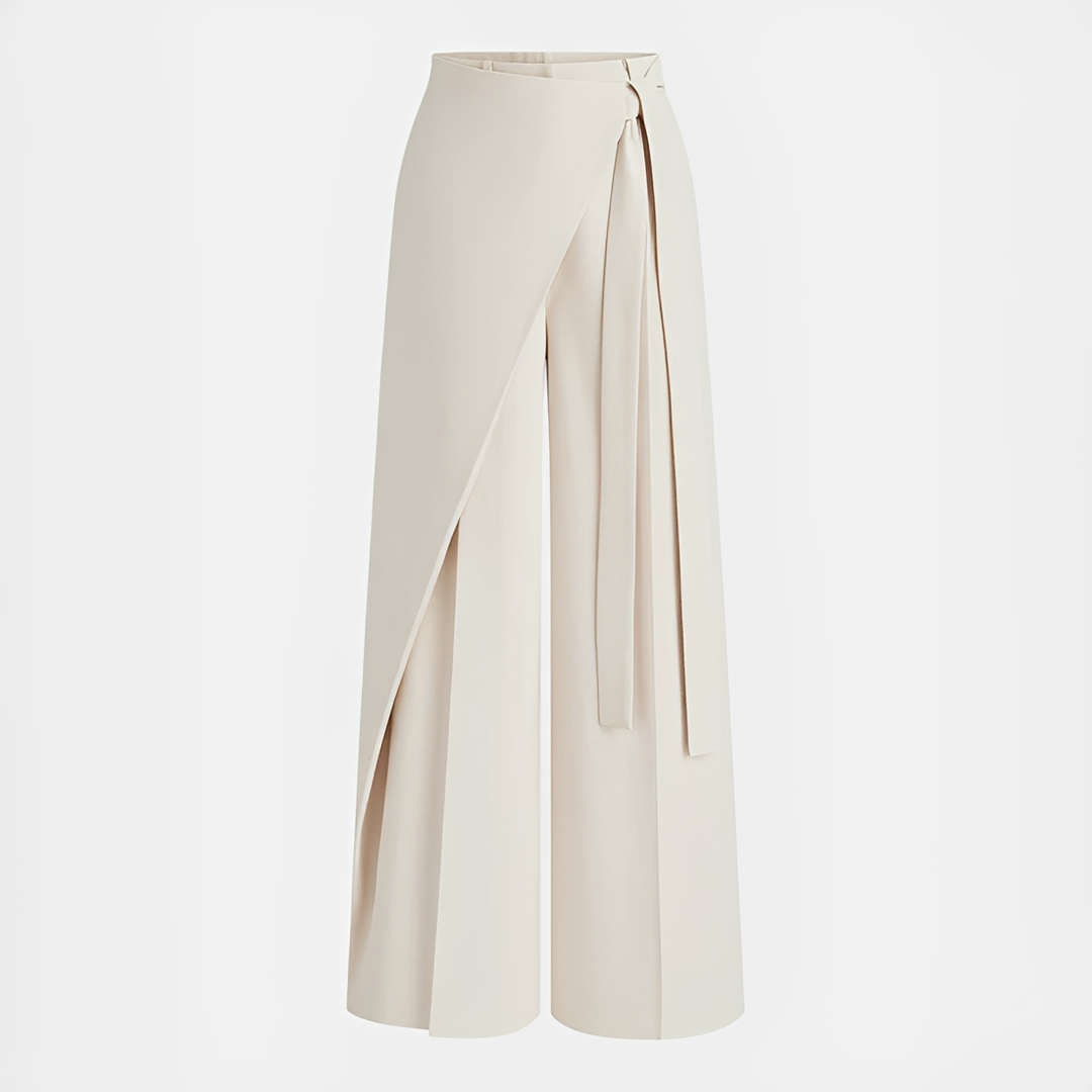 Leilani - Pantalones anchos asimétricos