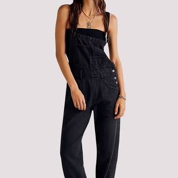 Sophie - Mono vaquero casual de corte holgado para damas