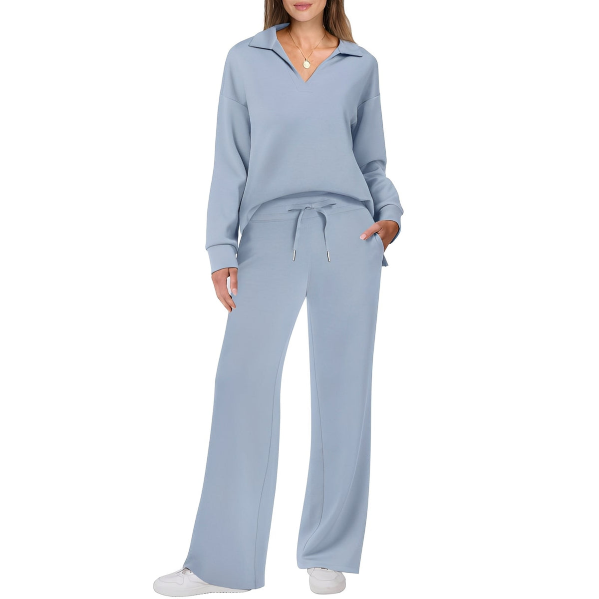 Carmena - Set de pantalones confortable y acogedor
