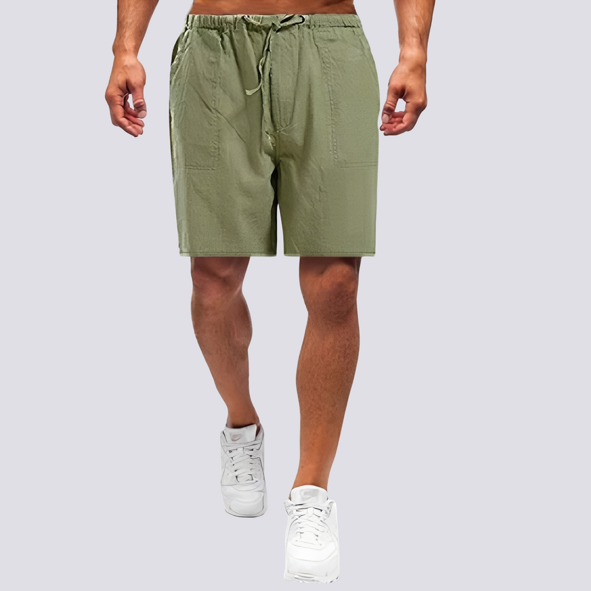 Lucas - Pantalones Cortos Rectos Casuales