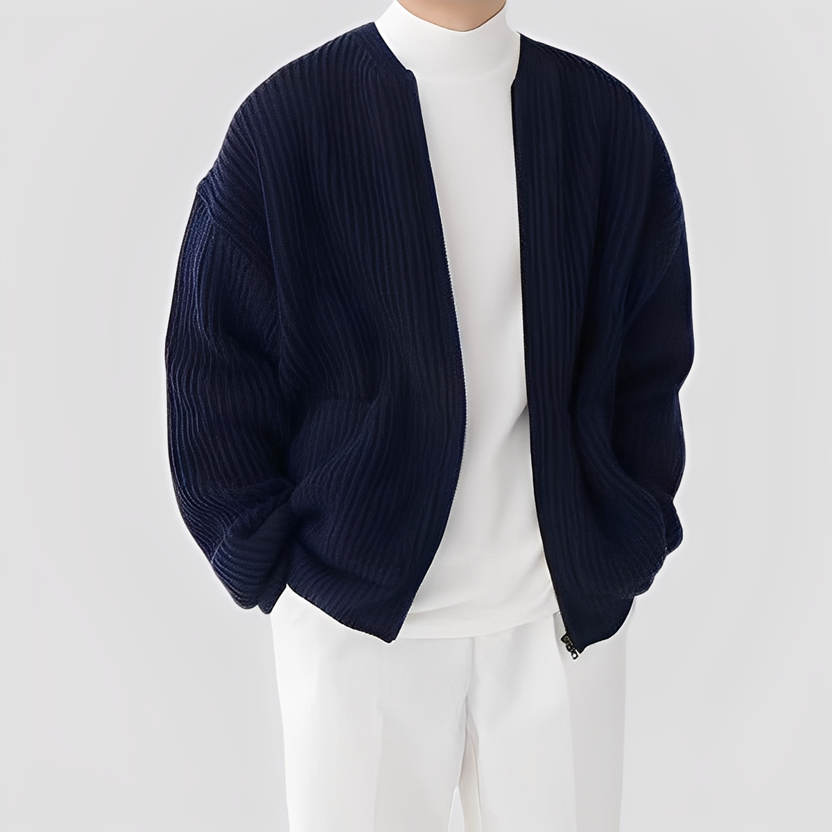 Willy - Chaqueta confortable con cierre