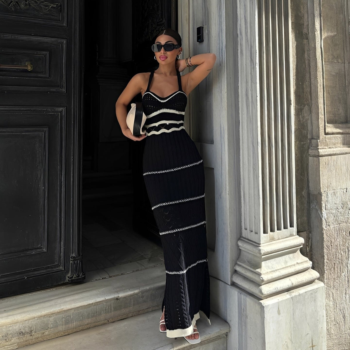 Angeline - Elegante vestido midi
