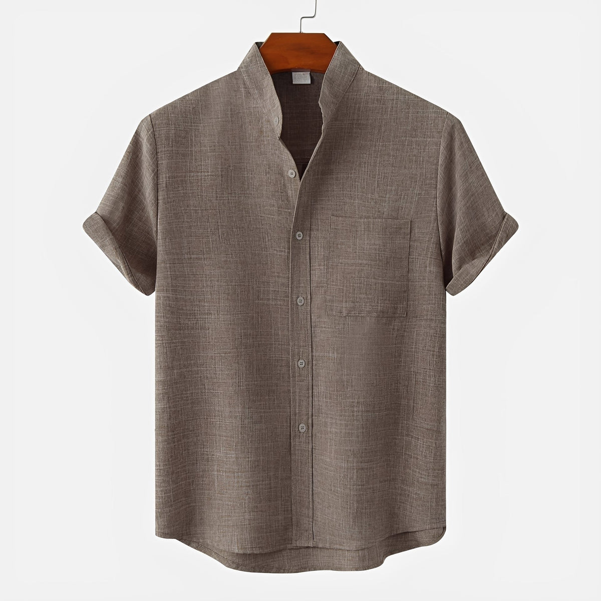 Garrett - Camisa Cómoda de Manga Corta