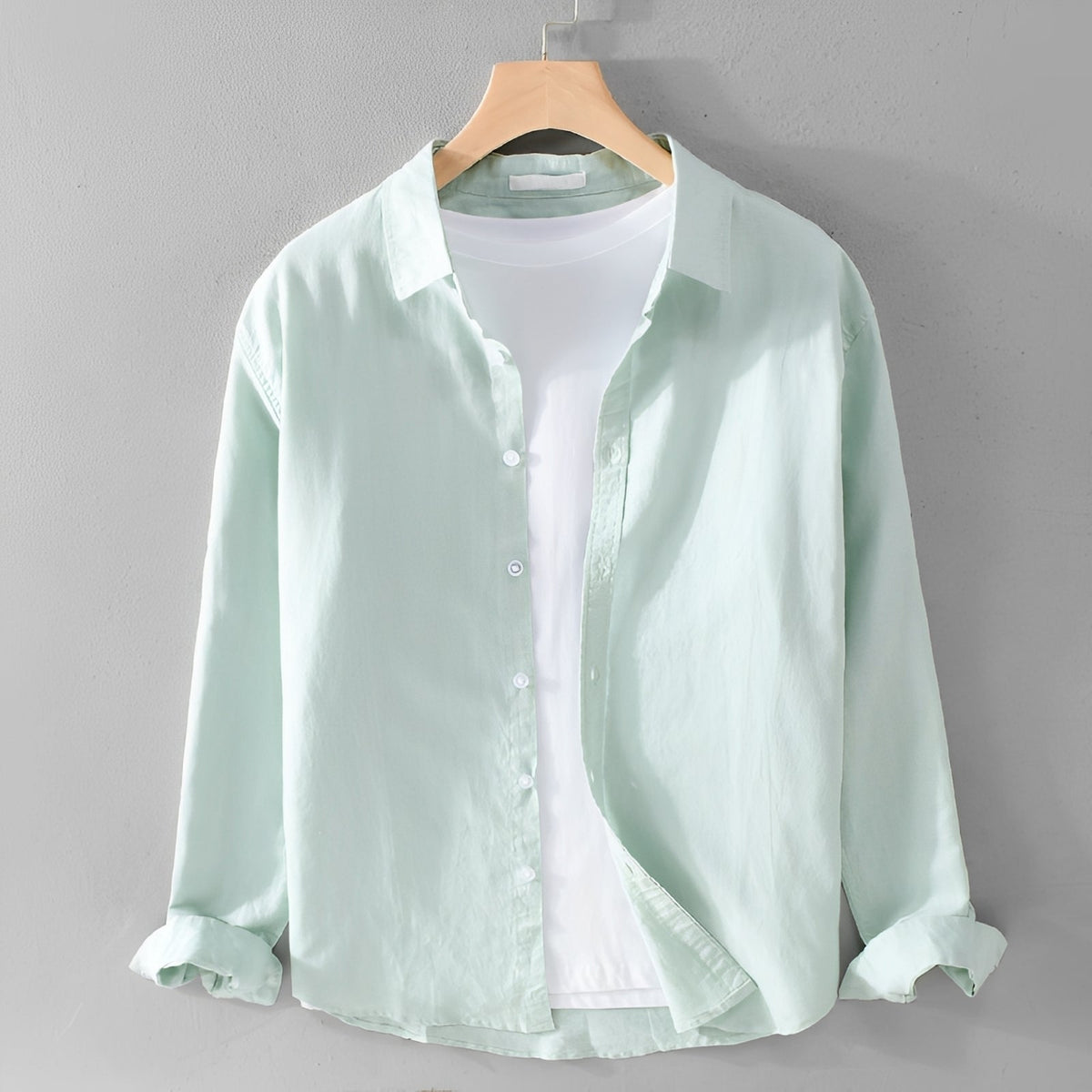 Rupert - Camisa Cómoda de Manga Larga