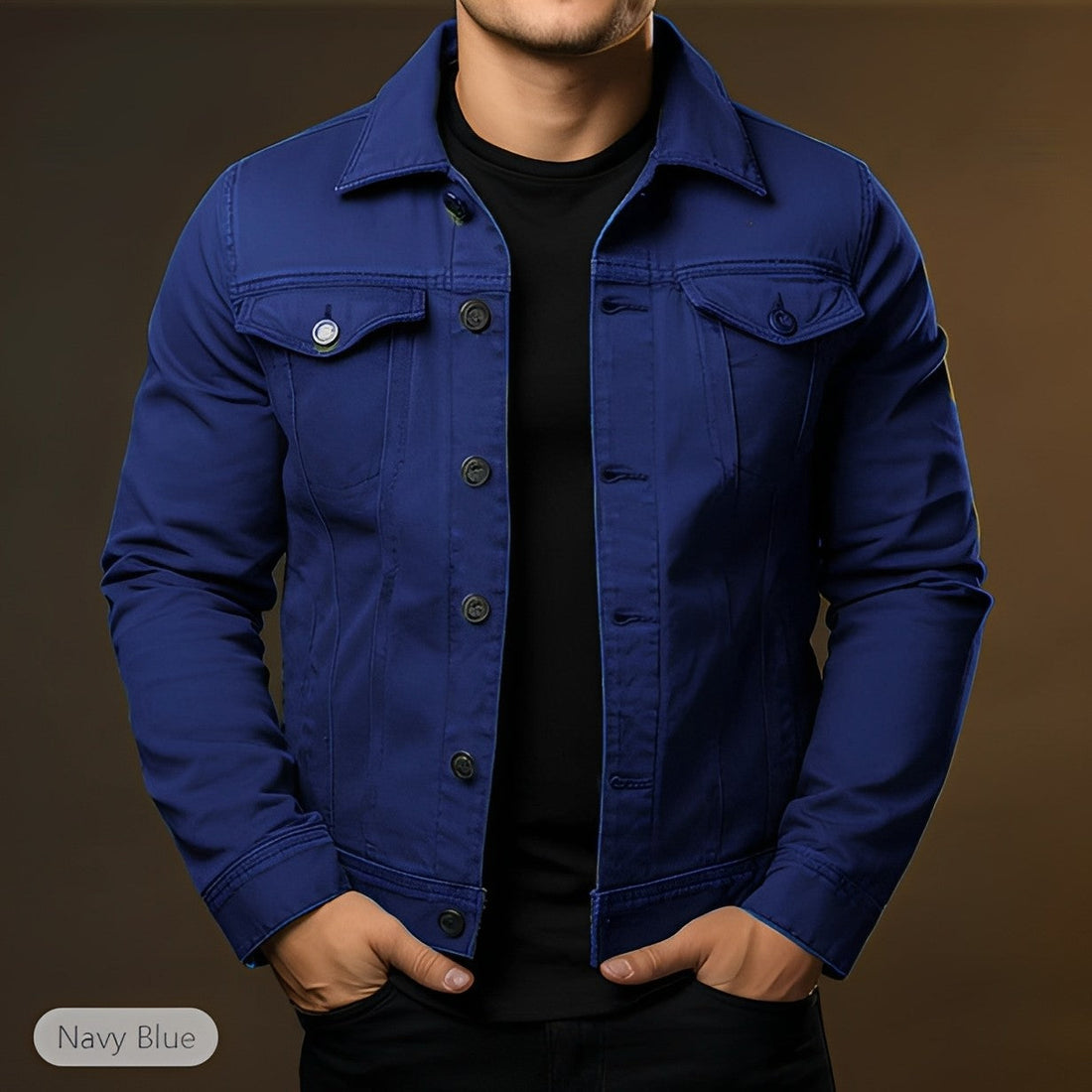 Leroy - Chaqueta vaquera elegante para hombres