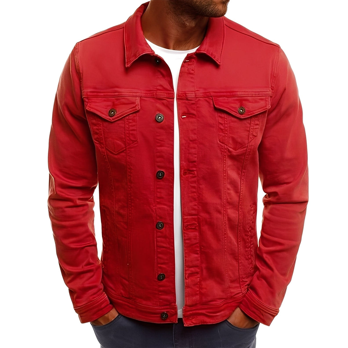 Steven - Chaqueta resistente con bolsillos