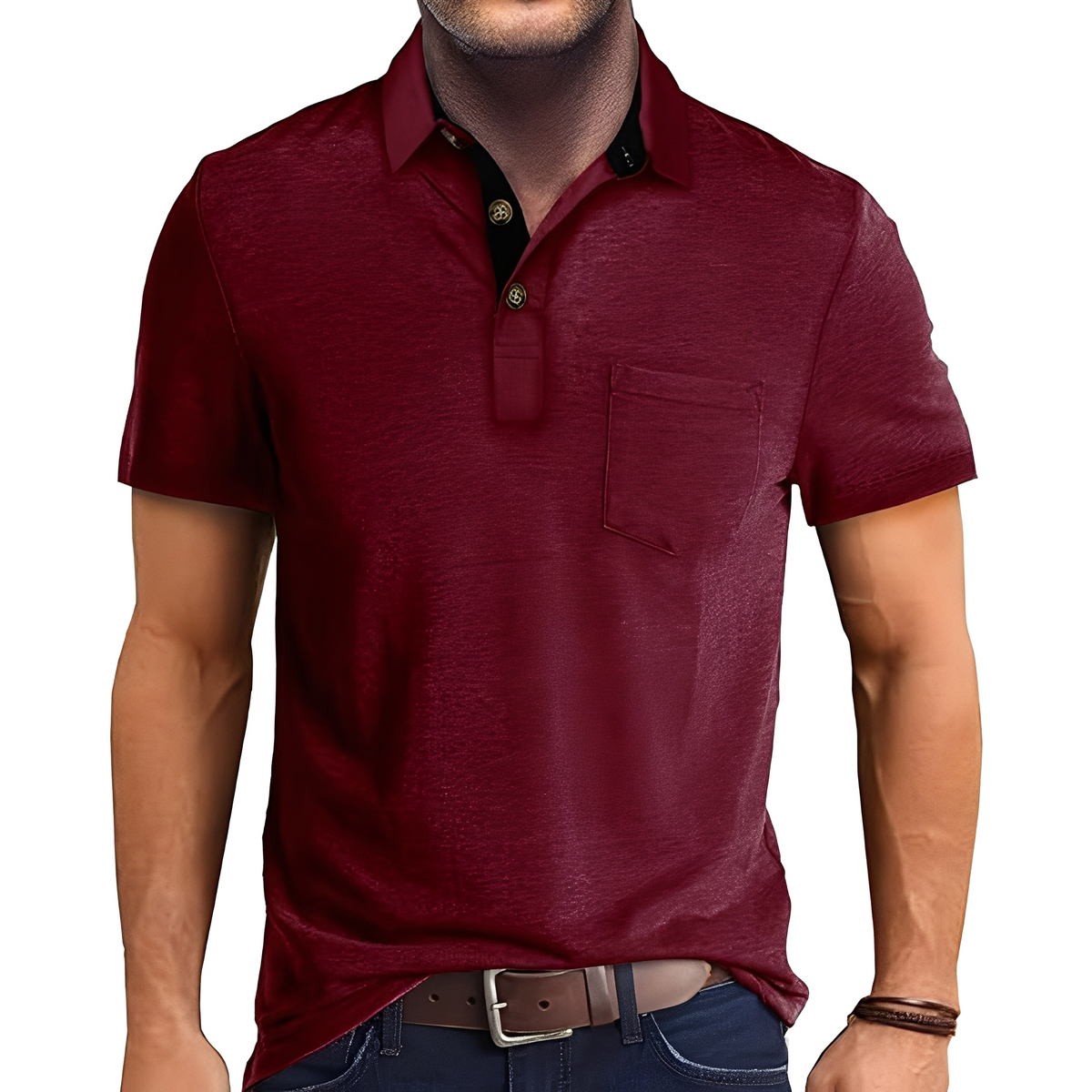 Abner - Polo con diseño clásico