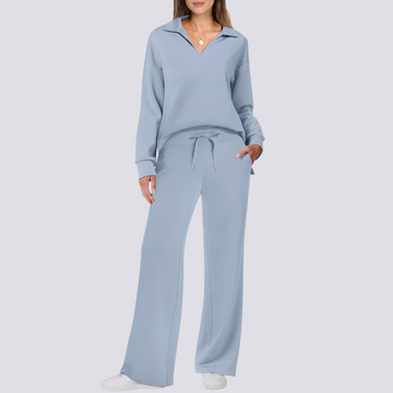 Tiana - Conjunto de ropa de descanso casual y cómodo para damas