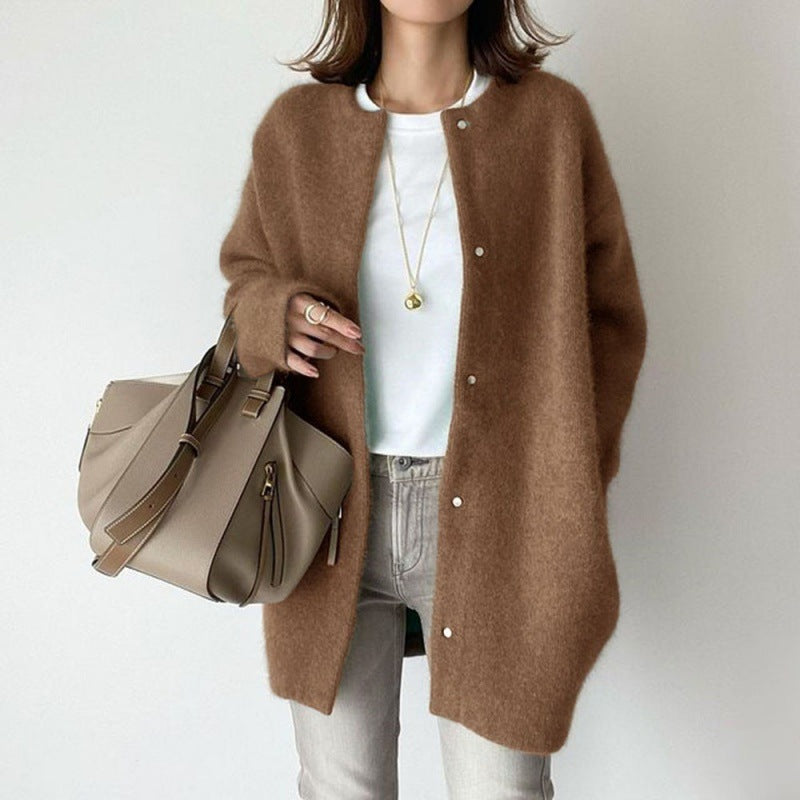 Madoline - Chaqueta ligera con botones para mujeres