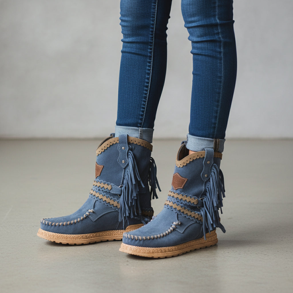 Brianna - Botines Boho Estilosos