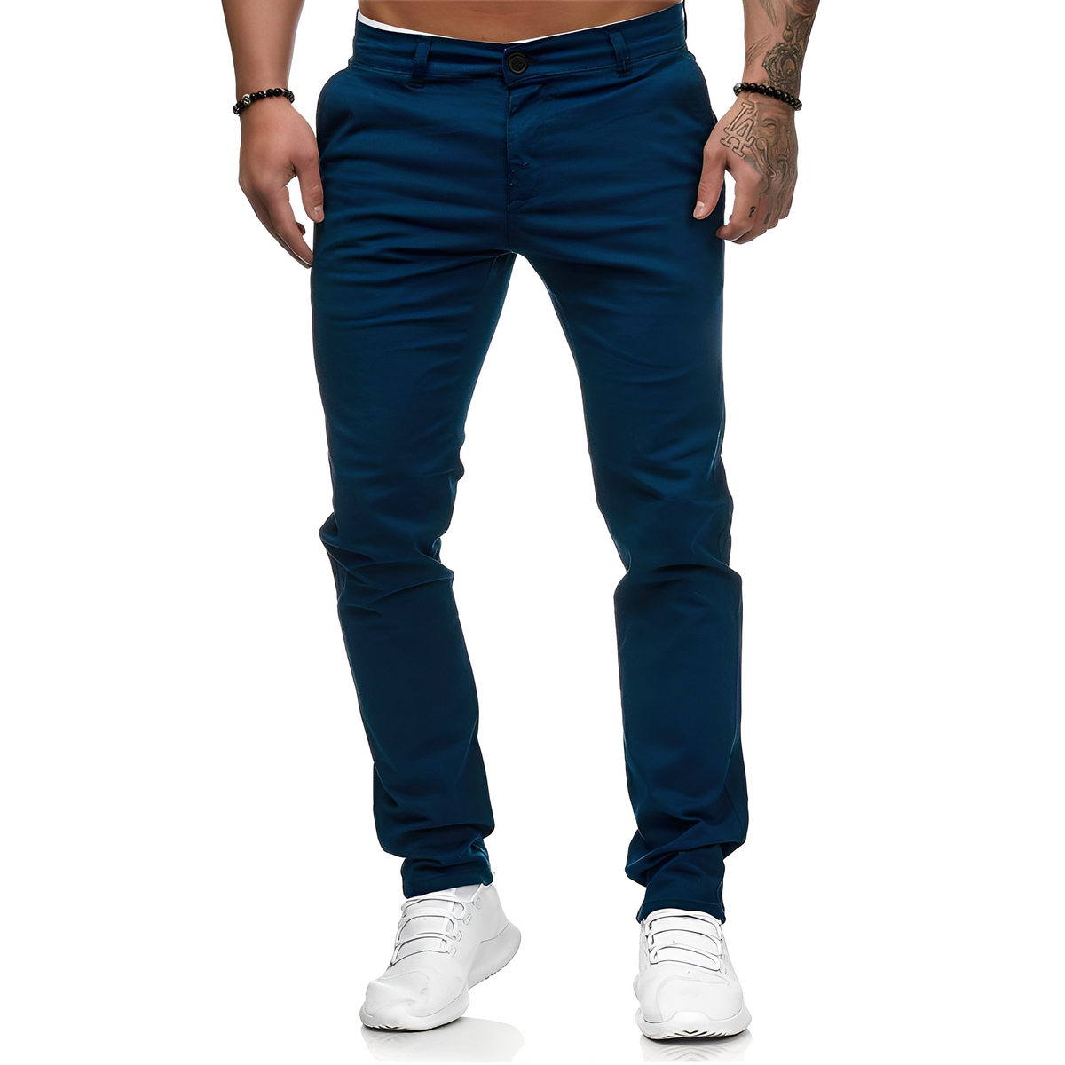 Colby - Pantalones confortables de corte ajustado