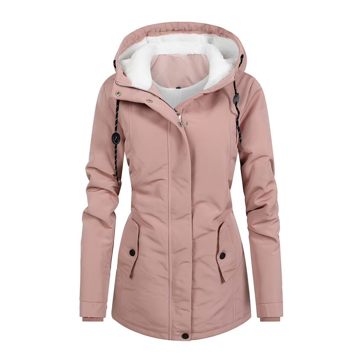 Hilary - Chaqueta con capucha elegante y cómoda