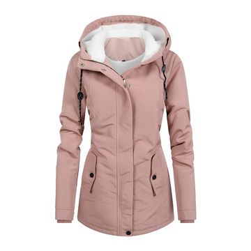 Hilary - Chaqueta con capucha elegante y cómoda