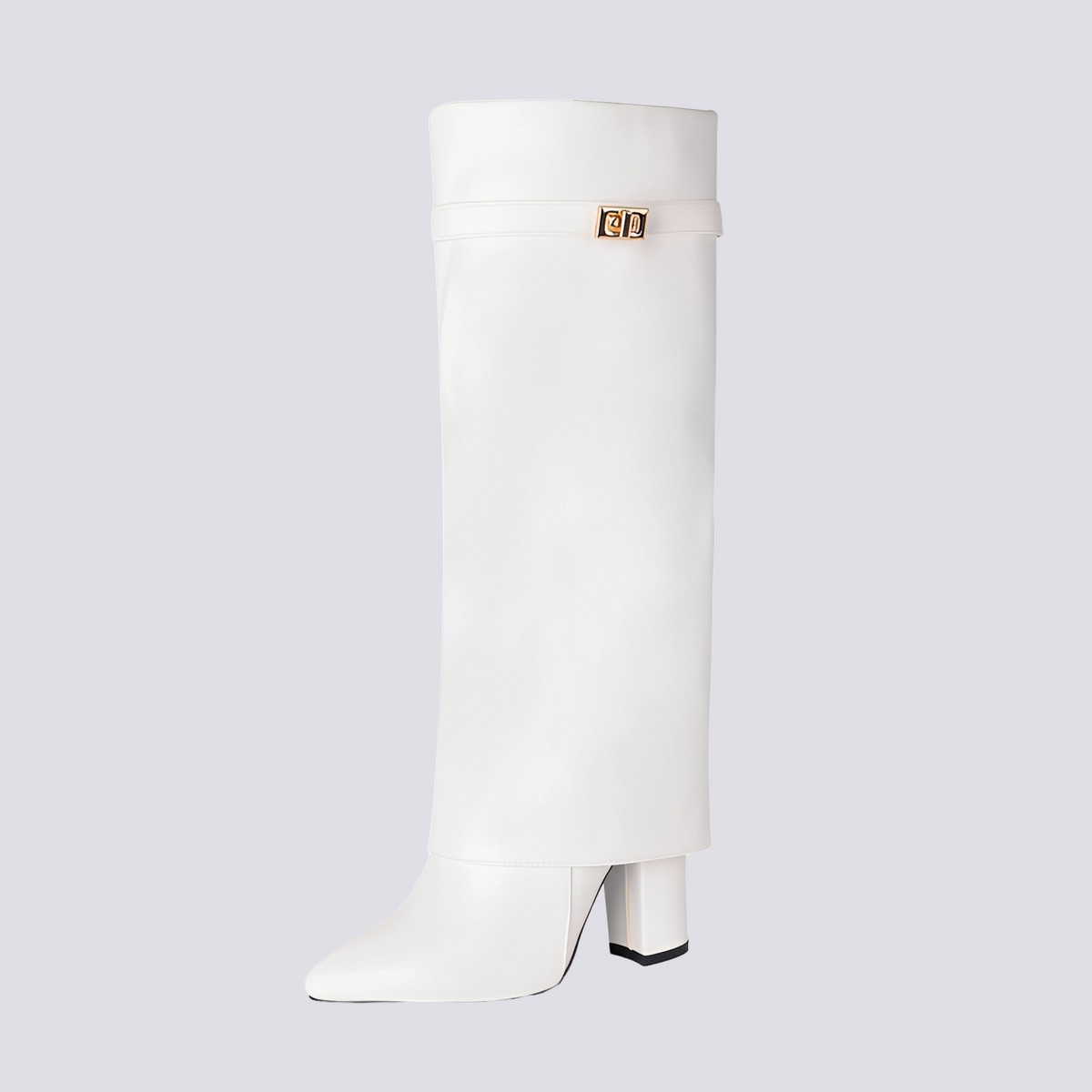 Jacqueline - Botas Elegantes con Tacón de Bloque