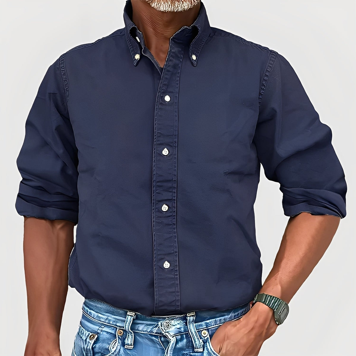 Micheal - Camiseta de manga larga confortable