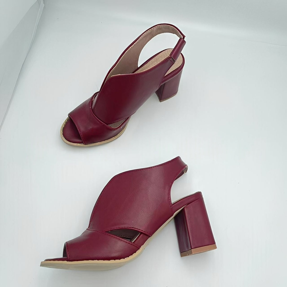 Anita - Sandalias Elegantes con Punta Abierta