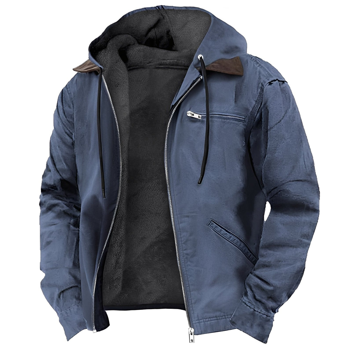 Dwayne - Chaqueta con capucha cálida para hombres