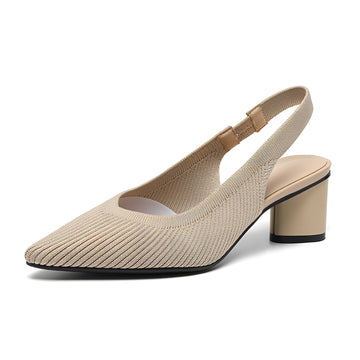 Dannon - Sandalias de Tacón Slingback Elegantes