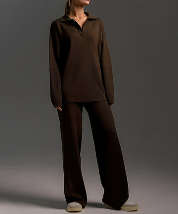 Rosie – Conjunto de suéter y pantalón para mujer – Informal y cómodo